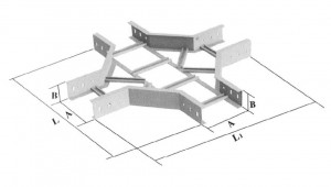 梯式水平等徑四通XQJ-T1-04A